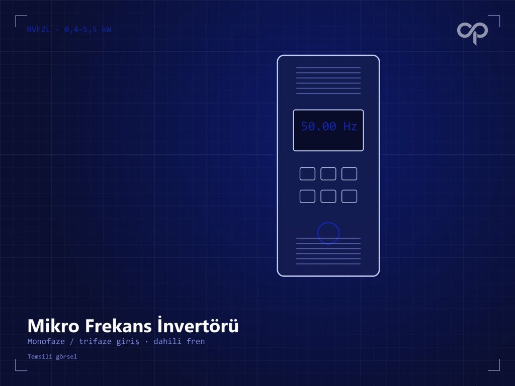 Chint NVF2L Mikro Frekans İnvertörü chint nvf2l mikro frekans İnvertörü